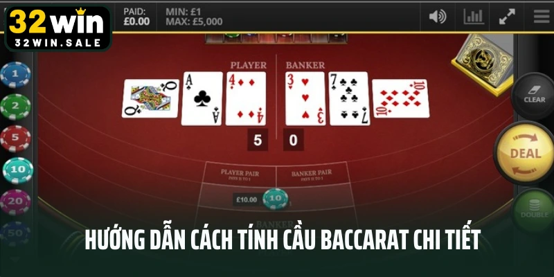 Hướng dẫn cách tính cầu baccarat chi tiết
